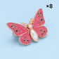 Bouton en forme de papillon qui s'adapte parfaitement