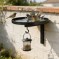 🐦PROMO -50%🛁Bain d'Oiseau Mural Métal Fer Robuste – Double Fonction Bassin + Crochet Polyvalent, Anti-Rouille, Fixation Murale Gain de Place