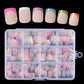 💅✨ Plus de 50 000 exemplaires vendus ! Ongles à coller Color Pop – Pose facile, couleurs éclatantes, manucure immédiate sans colle 🌈🎨