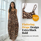 👗 50% OFF NOW! 🐆 Women's Leopard Print Spaghetti Strap Maxi Dress – Flowy & lightweight – Perfect for beach, summer parties or bold daily style – wild and elegant 🌊✨