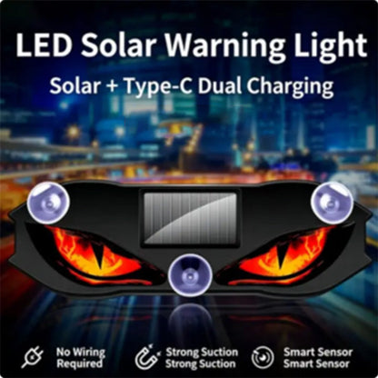 🚗🔆 Feu d'avertissement LED à énergie solaire pour voiture – 57 % de réduction ! Alimenté par énergie solaire, résistant aux intempéries, activation automatique à la tombée de la nuit – pour plus de sécurité sur le bord de la route. 🔥🛡️