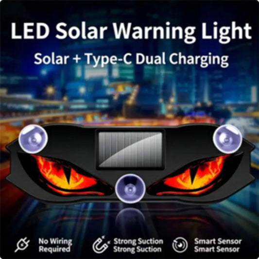 🚗🔆 Feu d'avertissement LED à énergie solaire pour voiture – 57 % de réduction ! Alimenté par énergie solaire, résistant aux intempéries, activation automatique à la tombée de la nuit – pour plus de sécurité sur le bord de la route. 🔥🛡️