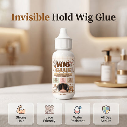 💧✨ Colle pour perruque dentelle invisible imperméable, fixation longue tenue résistante à l’eau et confortable ✨