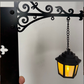 Lampe de bibliothèque miniature en forme de lampadaire rétro