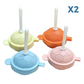 🧊🍭 Moule silicone mini glace sur bâton | Flexible et anti-adhérent, fabrication simple de petites sucettes glacées saines à la maison ✅