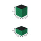 Cubes filtrants pour aquarium à structure en nid d'abeille au charbon actif