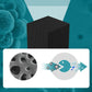 Cubes filtrants pour aquarium à structure en nid d'abeille au charbon actif