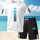 ☀️ Ensemble Deux Pièces T-Shirt & Short d'Été pour Homme 🩳