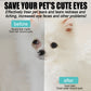 Solution nettoyante et gouttes pour les yeux des animaux de compagnie