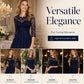 🌸😌 -50% POUR UN TEMPS LIMITÉ ! 👚Robe maxi élégante pour femme à corsage en dentelle