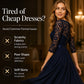 🌸😌 -50% POUR UN TEMPS LIMITÉ ! 👚Robe maxi élégante pour femme à corsage en dentelle