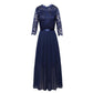 🌸😌 -50% POUR UN TEMPS LIMITÉ ! 👚Robe maxi élégante pour femme à corsage en dentelle