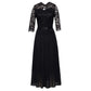 🌸😌 -50% POUR UN TEMPS LIMITÉ ! 👚Robe maxi élégante pour femme à corsage en dentelle