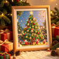 🎄✨Kit de bricolage  Gem Art  pour sapin de Noël aux formes originales🎅