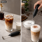 Mousseur à lait et mélangeur à café électriques portatifs