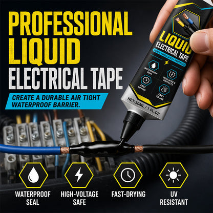 🔌✅ Ruban adhésif liquide étanche pour câblage, isolation haute tension anti-humidité, usage auto et extérieur