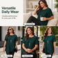 📢 50% DE RÉDUCTION ! ⏰Blouse Plissée Flatteuse Grande Taille