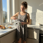 🏖️Soldes d'Été 50% OFF🏝️👗🐆Robe Imprimé Léopard Grande Taille avec Bretelles À Anneaux✨Coupe Ample Flatteuse & Style Moderne pour Toutes les Occasions
