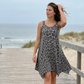 🏖️Soldes d'Été 50% OFF🏝️👗🐆Robe Imprimé Léopard Grande Taille avec Bretelles À Anneaux✨Coupe Ample Flatteuse & Style Moderne pour Toutes les Occasions