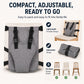 🔥‑50% OFFRE LIMITÉE👶 Harnais sécurité portable bébé, ajustable, fixation rapide pour chaise haute, idéal pour voyages et sorties ✨🍼