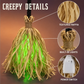 📢📢50% OFF !!⏰🧙 Décoration Halloween Balai de Sorcière Animé avec Lumières et Son