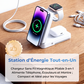 🔋 50 % DE RÉDUCTION EN CE MOMENT ! Support de recharge magnétique pliable 3-en-1 – rechargez simultanément votre téléphone, votre montre et vos écouteurs – idéal pour la table de chevet, le bureau et les voyages 📱⌚🎧