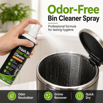 🔥 50% DE RÉDUCTION ! ✨Spray nettoyant pour l'intérieur des poubelles