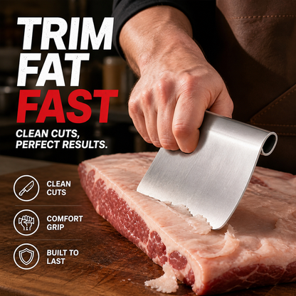 🔥 50% DE RÉDUCTION ! ✨Grattoir à viande ergonomique incurvé