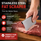 🔥 50% DE RÉDUCTION ! ✨Grattoir à viande ergonomique incurvé