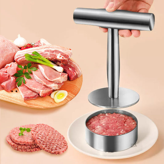 🔥 50% DE RÉDUCTION ! ✨Moule à galettes rond presse à steak