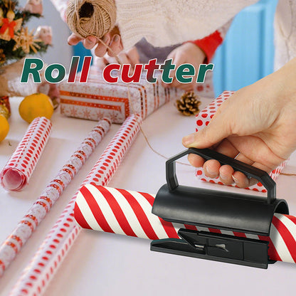 🔥 50% DE RÉDUCTION ! ✨✂️ Coupe-rouleau pour papier cadeau « Clean-Cut » – Découpe nette, sans déchirure, emballez vos cadeaux plus vite et plus proprement, l’indispensable des fêtes et des grandes occasions 🎄✨