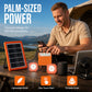 ☀️ 50 % DE RÉDUCTION MAINTENANT ! Panneau solaire portable en matériau résistant – Recharge et alimentation 2 en 1, pour téléphones, batteries et appareils, camping et urgence