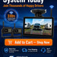 🔥‑50% PROMO FLASH🚗 Système caméra de recul sans fil HD 1080p, vision nocturne, installation facile, sécurité pour vos manœuvres automobiles 📸✨