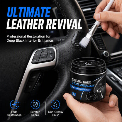 🔥 50% DE RÉDUCTION ! ✨Crème de réparation pour volants de voiture en cuir
