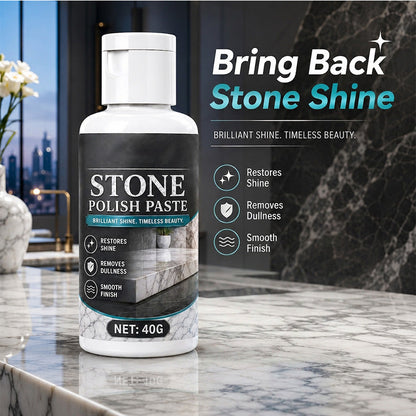 🔥 50% DE RÉDUCTION ! ✨Crème de polissage « Shiny Stone » pour surfaces en marbre