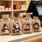 🎅🎁 -62% ! 🎄Sacs Cadeaux de Noël à Cordon – Imprimés Festifs & Tissu Durable pour Emballage Chic et Réutilisable.