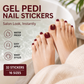 🔥 50% DE RÉDUCTION ! ✨Autocollants pour ongles de pieds en gel semi-durci