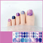 🔥 50% DE RÉDUCTION ! ✨Autocollants pour ongles de pieds en gel semi-durci