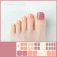 🔥 50% DE RÉDUCTION ! ✨Autocollants pour ongles de pieds en gel semi-durci