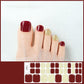 🔥 50% DE RÉDUCTION ! ✨Autocollants pour ongles de pieds en gel semi-durci