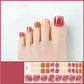 🔥 50% DE RÉDUCTION ! ✨Autocollants pour ongles de pieds en gel semi-durci