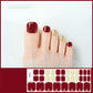 🔥 50% DE RÉDUCTION ! ✨Autocollants pour ongles de pieds en gel semi-durci