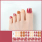 🔥 50% DE RÉDUCTION ! ✨Autocollants pour ongles de pieds en gel semi-durci