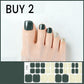 🔥 50% DE RÉDUCTION ! ✨Autocollants pour ongles de pieds en gel semi-durci