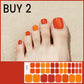 🔥 50% DE RÉDUCTION ! ✨Autocollants pour ongles de pieds en gel semi-durci