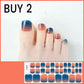 🔥 50% DE RÉDUCTION ! ✨Autocollants pour ongles de pieds en gel semi-durci