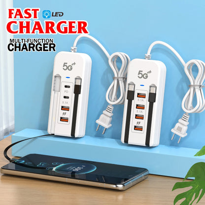 🔥 50% DE RÉDUCTION ! ✨Station de recharge de bureau USB multipor