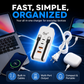 🔥 50% DE RÉDUCTION ! ✨Station de recharge de bureau USB multipor