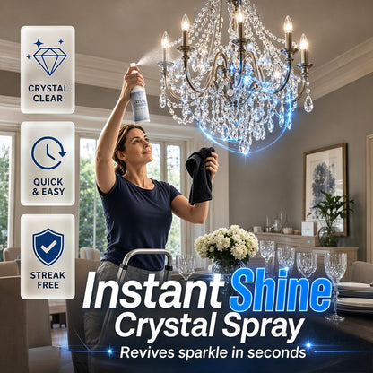 🔥 50% DE RÉDUCTION ! ✨Spray nettoyant pour lustres en cristal