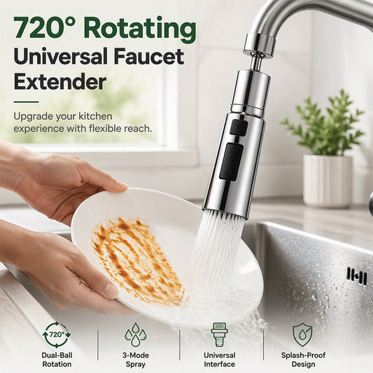 🔥 50% DE RÉDUCTION ! ✨Buse universelle pivotante pour robinet de cuisine